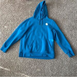 Carhartt unisex Vibrant Blue Hoodie